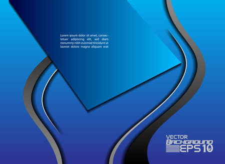 abstract background with blue waveのイラスト素材
