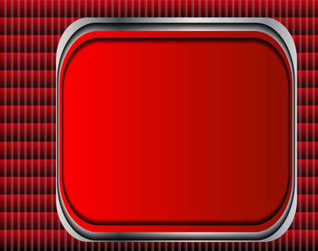 Red background vector infographic information graphic for message and text designのイラスト素材