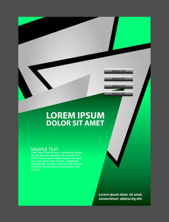 Background concept design for brochure or flyer, abstract vector illustrationのイラスト素材