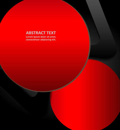Red lines corporate leaflet designのイラスト素材