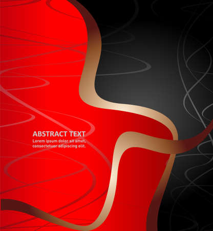 vector background for text and message line curve designのイラスト素材