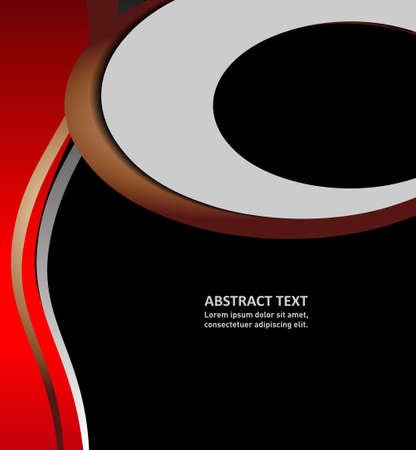 vector background for text and message line curve designのイラスト素材