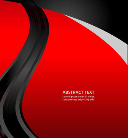 Red background 3d vector graphic dimension overlap metal color board for text messages and message frame design for modern shadow line web design infographicのイラスト素材
