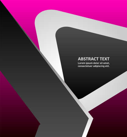 Purple line art designのイラスト素材