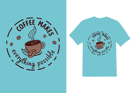 Coffee shop graphic design, vector illustration eps10.のイラスト素材