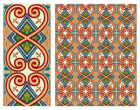 decorative pattern vector for backgroundのイラスト素材