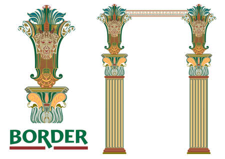 Certificates and Awards Borders and Framework decorated Elegant styleのイラスト素材