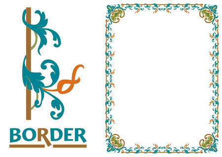 Certificates and Awards Borders and Framework decorated Elegant styleのイラスト素材