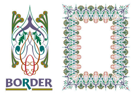 Certificates and Awards Borders and Framework decorated Elegant styleのイラスト素材