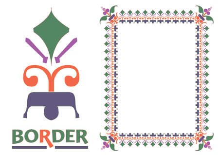 Certificates and Awards Borders and Framework decorated Elegant styleのイラスト素材