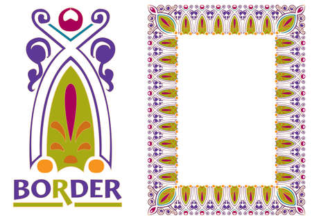 Certificates and Awards Borders and Framework decorated Elegant styleのイラスト素材