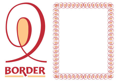 Certificates and Awards Borders and Framework decorated Elegant styleのイラスト素材