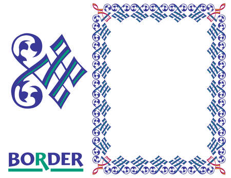 Certificates and Awards Borders and Framework decorated Elegant styleのイラスト素材