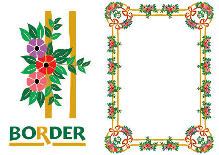 Certificates and Awards Borders and Framework decorated Elegant styleのイラスト素材