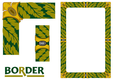 Certificates and Awards Borders and Framework decorated Elegant styleのイラスト素材