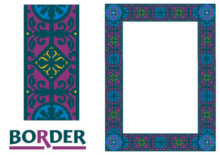 Certificates and Awards Borders and Framework decorated Elegant styleのイラスト素材