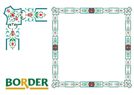 Certificates and Awards Borders and Framework decorated Elegant styleのイラスト素材