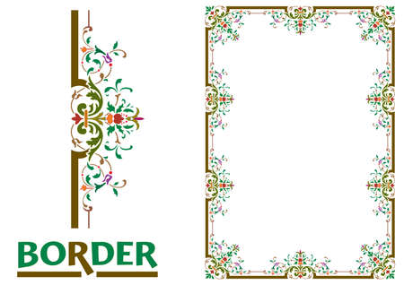 Certificates and Awards Borders and Framework decorated Elegant styleのイラスト素材