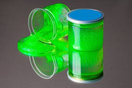 Slime for kids, transparent funny toyの写真素材
