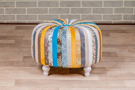 Comfortable soft poufの写真素材