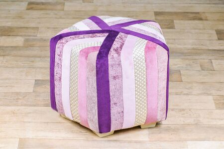 Comfortable soft poufの写真素材