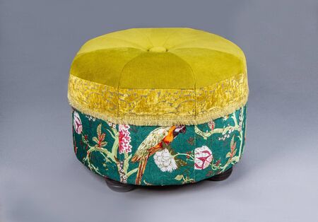Comfortable soft poufの写真素材