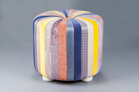 Comfortable soft poufの写真素材