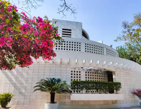 Gopalganj, Bangladesh - March 10, 2020: Mausoleum of father of the nation Bangabandhu Sheikh Mujibur Rahman at Tungipara in Gopalganj, Bangladesh on March 10, 2020.のeditorial素材