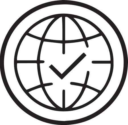 Black line Clock icon isolated on white background. Time symbol. Vector Illustrationのイラスト素材