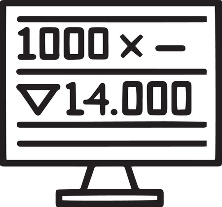 Black Computer monitor with graphic password icon isolated on white background. Security, personal access, user authorization, login form. Vector Illustrationのイラスト素材