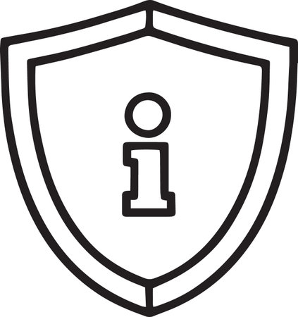 Black Information icon isolated on white background. Vector Illustration. Eps 10のイラスト素材