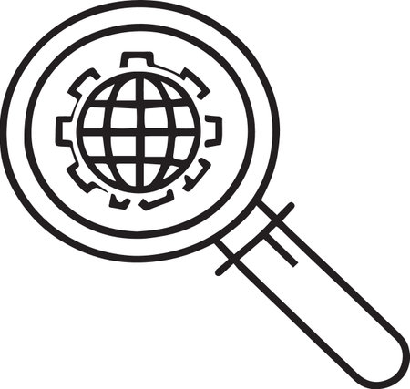 Circuit board icon isolated on white background. Technology and science concept. Vector illustrationのイラスト素材