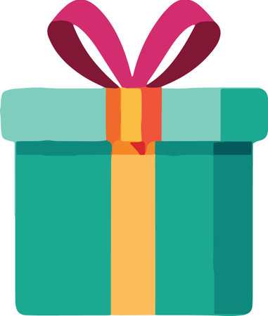 Holiday Celebration Gift Box Vectorのイラスト素材