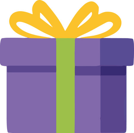 Holiday Celebration Gift Box Vectorのイラスト素材