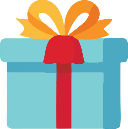 Holiday Celebration Gift Box Vectorのイラスト素材