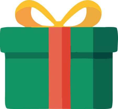 Holiday Celebration Gift Box Vectorのイラスト素材