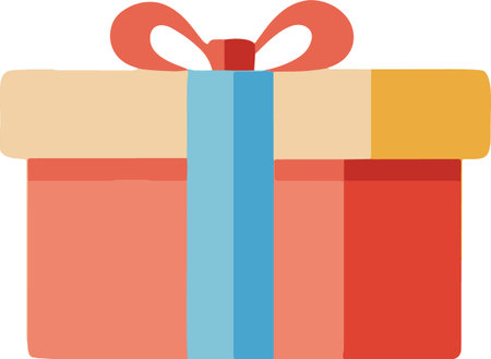 Holiday Celebration Gift Box Vectorのイラスト素材