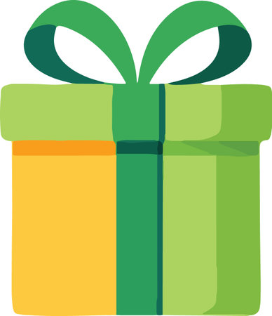 Holiday Celebration Gift Box Vectorのイラスト素材