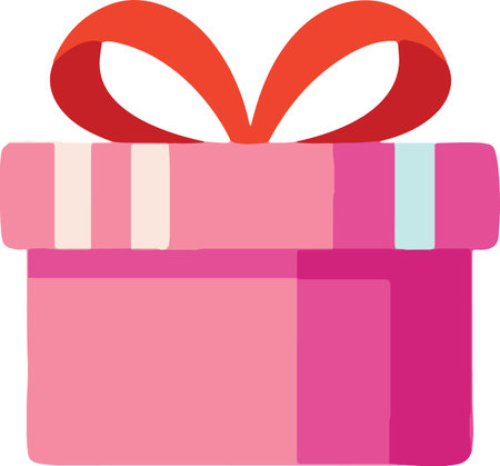 Holiday Celebration Gift Box Vectorのイラスト素材