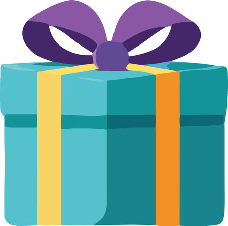 Holiday Celebration Gift Box Vectorのイラスト素材