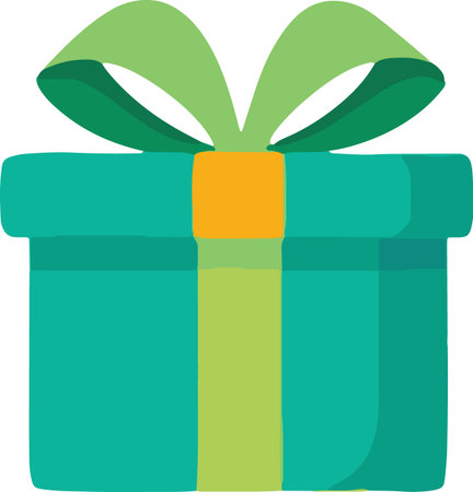 Decorative Colorful Present Vector Illustrationのイラスト素材