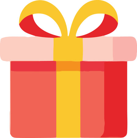 Holiday Celebration Gift Box Vectorのイラスト素材