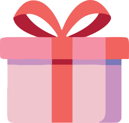 Decorative Colorful Present Vector Illustrationのイラスト素材