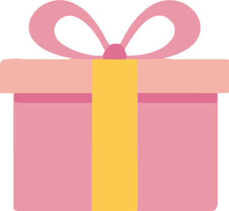 Decorative Colorful Present Vector Illustrationのイラスト素材