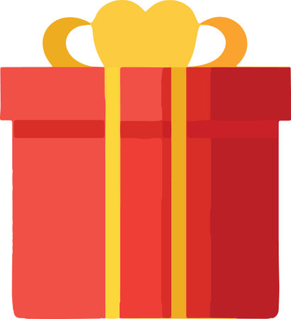 Decorative Colorful Present Vector Illustrationのイラスト素材