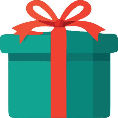 Decorative Colorful Present Vector Illustrationのイラスト素材