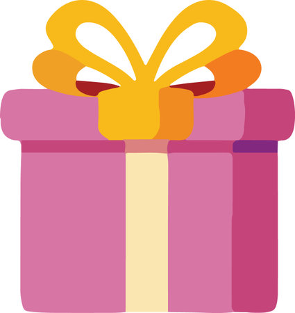 Decorative Colorful Present Vector Illustrationのイラスト素材