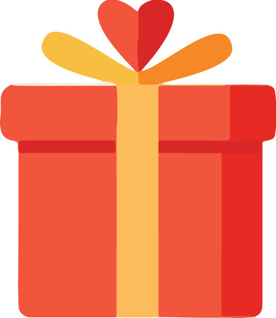 Holiday Celebration Gift Box Vectorのイラスト素材