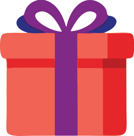 Holiday Celebration Gift Box Vectorのイラスト素材