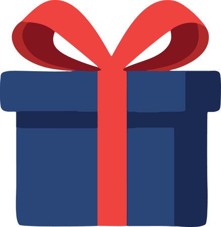 Holiday Celebration Gift Box Vectorのイラスト素材